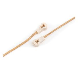 FibreStrap - Nachhaltiger, biologisch abbaubarer Papier-Kabelbinder - Universell einsetzbar - 300x2,0mm - 80 Stück