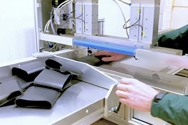 Schneiden von Schrumpfschlauchabschnitte