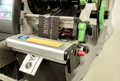 Schrumpfschlauch mit Aufdruck