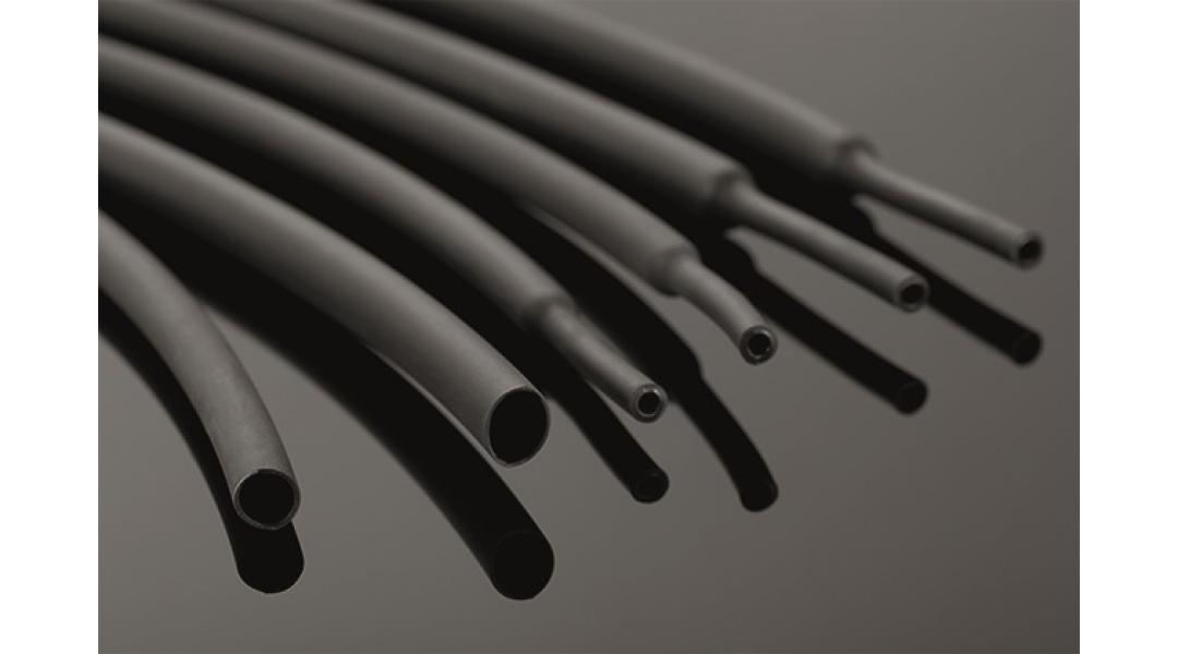 Grau Schrumpfschlauch 2:1 Isolierschlauch Kabel Draht Schutz Durchmesser 1-50mm 